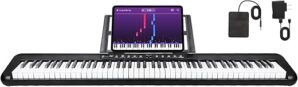 Afddfeh Digital Piano 88 Key Semi Weighted Keyboard