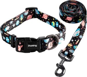 Ihoming Dog Collar And Leash Set - S-Up to 20LBS