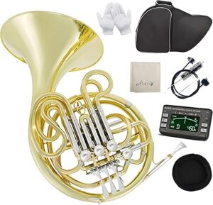 Chehery Double French Horn F/Bb 4 Keys