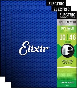 Elixir Elixir 19052 Optiweb Guitar Strings Light