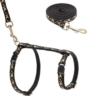SCIROKKO Escape Proof Cat Harness and Leash Set