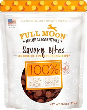 Full Moon Essential Chicken Savory Bites, 16 Ounce