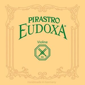 Pirastro Eudoxa Violin String Set, Medium Wound Gut