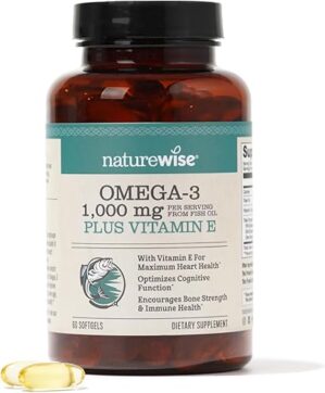 NatureWise Omega 3 And Vitamin E Supplement