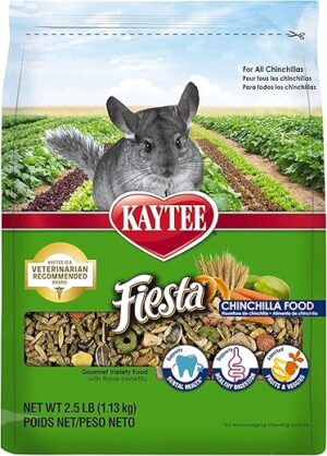 Kaytee Fiesta Chinchilla Food, 2.5 Pound