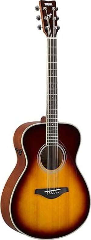 YAMAHA FS-TA Concert Transacoustic Guitar, Brown Sunburst