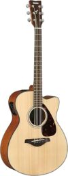 YAMAHA FSX800C Small Body Solid Top Guitar