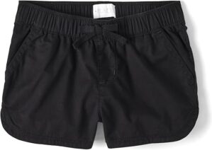 The Children's Place Girls' Solid Pull-On Shorts