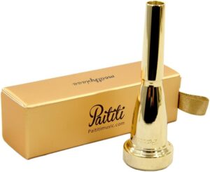 Paititi Gold Plated Bb 3C Trumpet Mouthpiece
