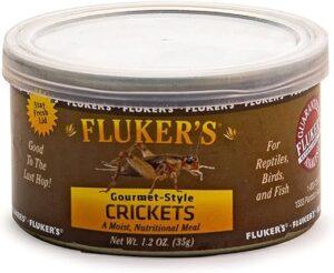 Fluker's Gourmet Canned Food for Reptiles, Crickets, 1.2 oz