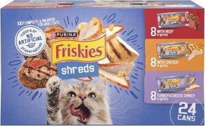 Friskies Gravy Wet Cat Food Variety Pack - (Pack of 24) 5.5 oz. Cans
