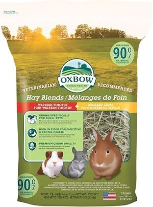 Oxbow Hay Blends - Western Timothy & Orchard - 90 oz