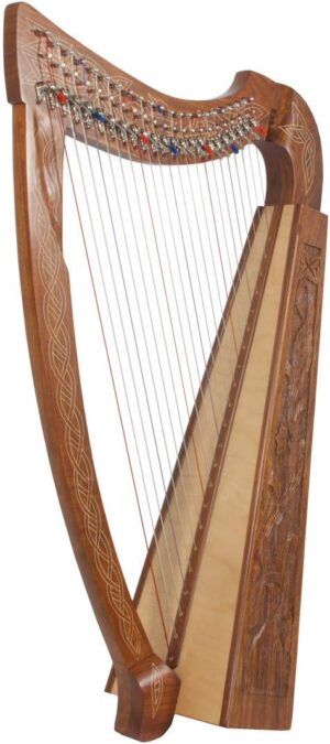 Roosebeck Heather Harp w/Full Chelby Levers