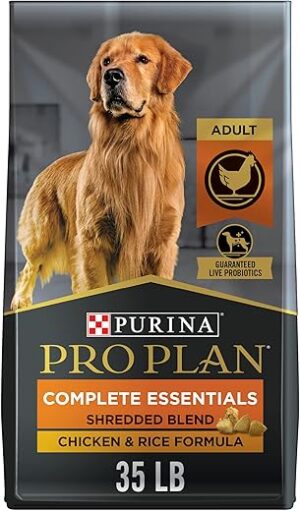 Purina Pro Plan High Protein Dog Food, Chicken & Rice - 35 lb. Bag