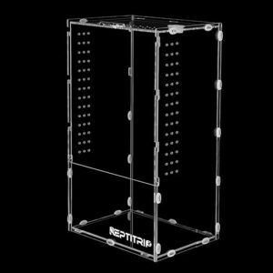 REPTITRIP Jumping Spider Enclosure 6x8x14 Terrarium