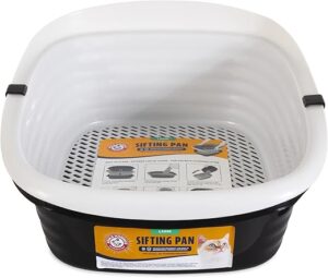 Petmate Large Sifting Litter Box Tray with Microban