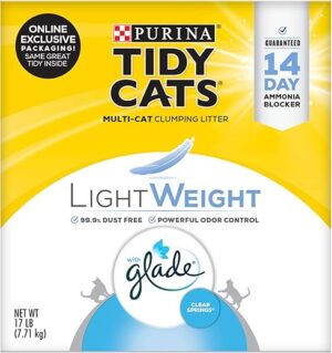 Tidy Cats Low Dust Multi Cat Clumping Litter - 17 lb. Box