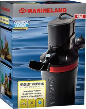 MarineLand Magnum Polishing Canister Filter, 97 Gallons, ML90770