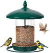 Youvip Metal Bird Feeder Holds 2.35LB Seeds