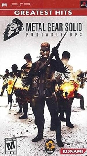 Konami Metal Gear Solid Portable Ops - Sony PSP