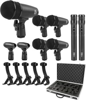 XTUGA MI7 7-Piece Wired Dynamic Drum Mic Kit
