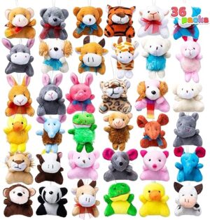 JOYIN Mini Animal Plush Keychain Decoration