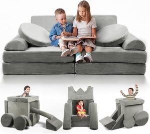HappyKidd Modular Kids Play Couch - 15 Pieces
