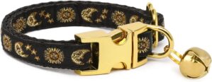 WAAAG Moons Stars Suns Dog Cat Collar XX-Small