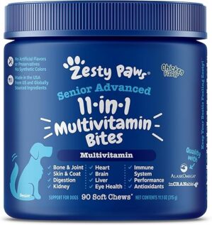 Zesty Paws Multivitamin Treats For Dogs - ABC123