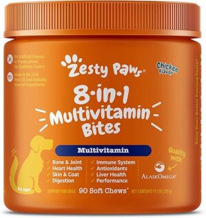 Zesty Paws Multivitamin Treats - Joint & Digestive Support
