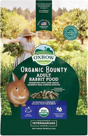 Oxbow Organic Bounty Adult Rabbit Food - 3 lb