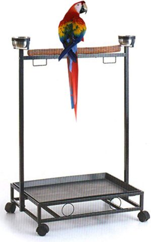 Mcage Parrot Bird Play Stand 28.5"x17"x39