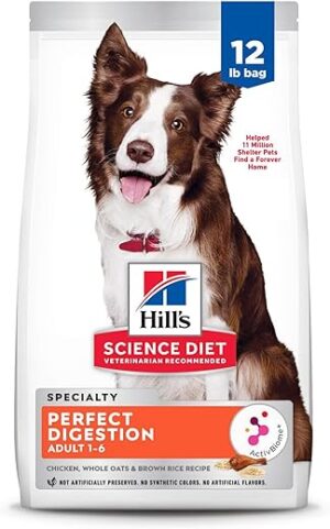 Hill's Science Diet Perfect Digestion Dry Dog Food, 12 lb Bag