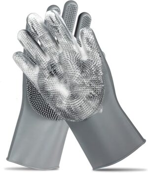 COMMEMA Pet Grooming Gloves - Massage Mitt 1 Pack