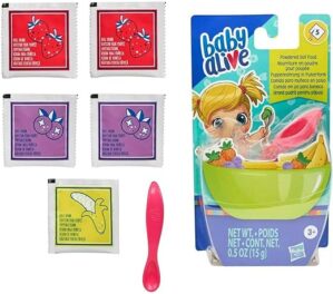 Baby Alive Powdered Doll Food Refill, 5 Packets