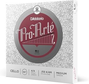 D'Addario Pro-Arte Cello String Set, Medium