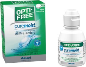 Opti-Free Travel Size Puremoist Disinfecting Solution