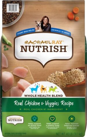 Rachael Ray Nutrish Premium Natural Dry Dog Food 40 Pounds