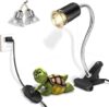Fischuel Reptile Heating Lamp With Clamp, E27 110V