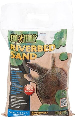 Exo Terra Riverbed Sand, 10-Pounds - No Dyes