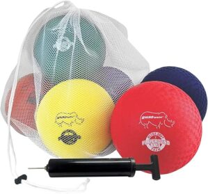 Champion Sports RSPG7SET Playground Ball Set: Six 7-Inch Balls