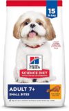 Hill’s Science Diet Senior Adult 7+ Small Kibble Dry Dog Food