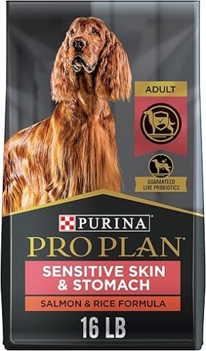 Purina Pro Plan Sensitive Skin/Stomach Dog Food – 16 lb