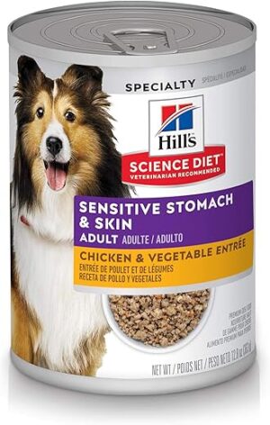 Hill's Science Diet Sensitive Stomach & Skin Wet Dog Food, 12.8 oz, Case of 12