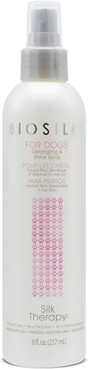 BioSilk Silk Therapy Detangling Shine Mist, 8 Oz