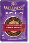 Wellness Simply Shreds Grain Free Dog Food, 2.8-Oz, Pack of 12