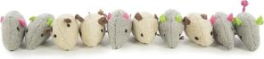 SmartyKat Skitter Critters Catnip Toys – Set of 10
