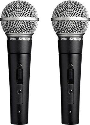 Shure SM58S Professional Vocal Microphone w/On/Off Switch