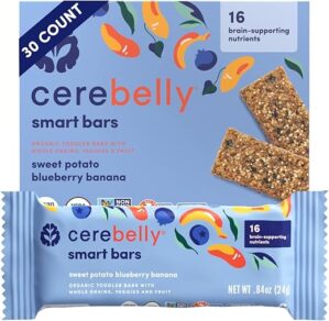 Cerebelly Snack Bars – Organic Sweet Potato Blueberry