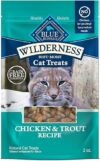 Blue Buffalo Soft Cat Treats, Chicken & Trout, 2-oz